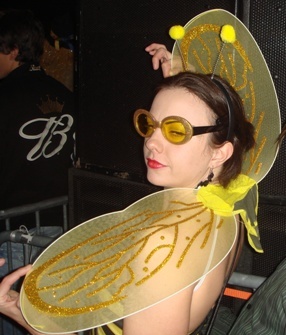 bumble bee lady