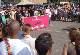 the l word float on gay parade