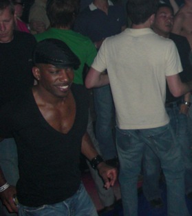 black muscle stud